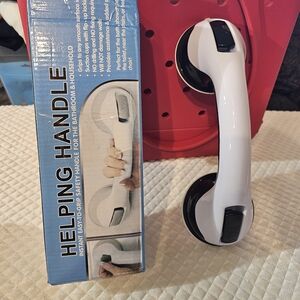 Sewing, Shower Cutting And More!  Helping Handle Safety Grip - White